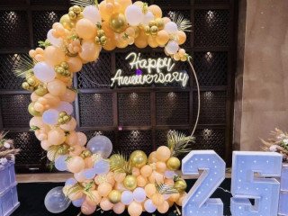 Balloon Decorations Discovery Garden Dubai 0568413839